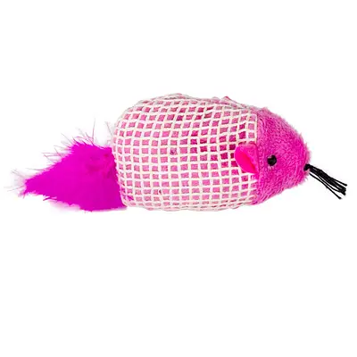 Brinquedo Pawise Rato com Catnip para Gatos - Cores Sortidas