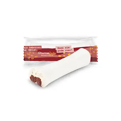 Osso Recheado Churraspet para Cães Sabor Carne