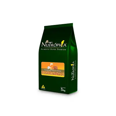 Ração Nutrópica Farinhada com Mel e Ovos Pronta para Uso