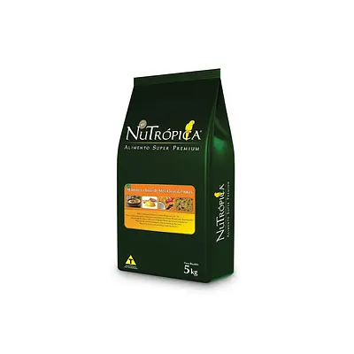 Ração Nutrópica Farinhada Mel, Ovos e Frutas - 5kg