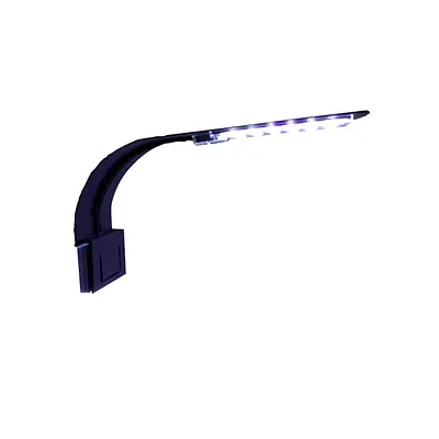 Luminária LED 10W X5 Preta para Aquário Soma - 220 v