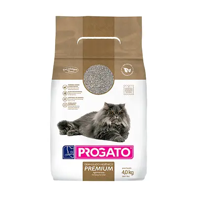Areia Premium Progato para Gatos 4kg