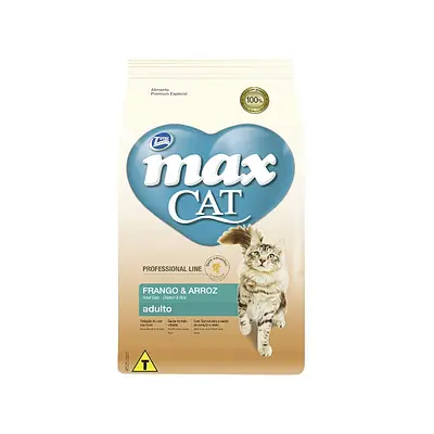 Ração Total Max Gatos Prof. Line Castrados Frango 10,1kg