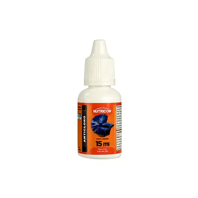 Condicionador de Água Nutricon Anti Cloro para Aquários 15ml
