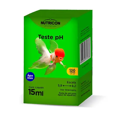 Teste de PH Nutricon para Aquários 15ml