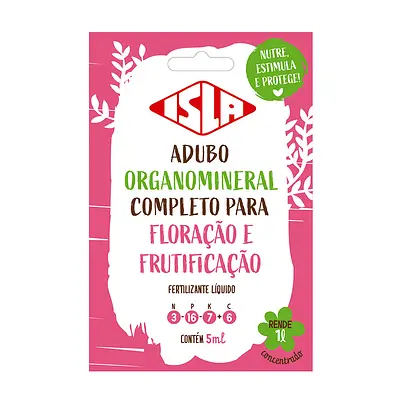 Adubo Líquido Isla Fertigarden para Flores 5ml