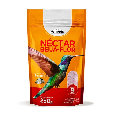 Ração Nutricon Néctar Beija-Flor para Pássaros 250g