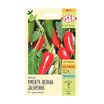Semente Isla Multi Pimenta Iberaba Jalapenho