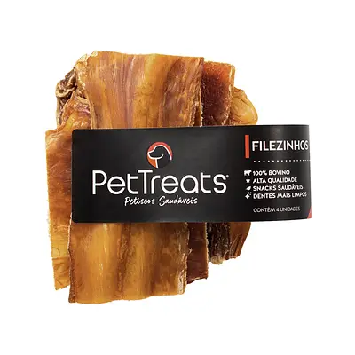 Osso PetTreats Filezinhos para Cães - 4 unidades