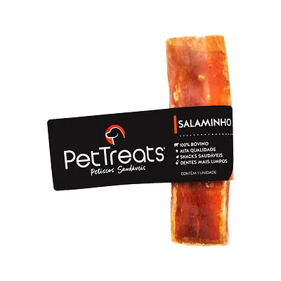Osso PetTreats Salaminho para Cães - 1 unidade