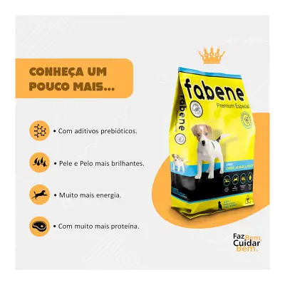Ração Fabene Cães Filhotes 12kg