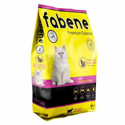 Ração Fabene Gatos Adultos 3kg