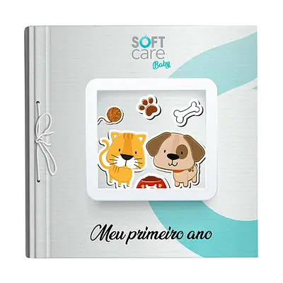 Livro Soft Care Baby Meu Primeiro Ano