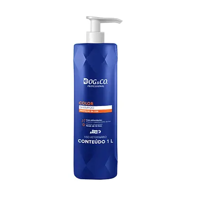 Shampoo Dog & Co Profissional Color para Cães 1L