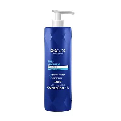 Shampoo Dog & Co Profissional Pré-Lavagem para Cães 1L