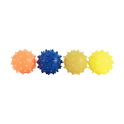 Brinquedo Art Injet Bola de Borracha Injetada 45mm com Cravo para Cães - Cores Sortidas