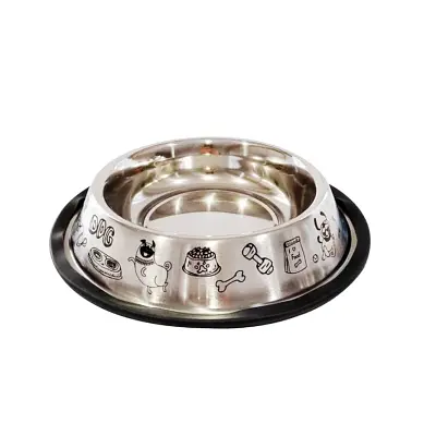 Comedouro Cães The Pets Inox Decor AntiDerrapante 350ml
