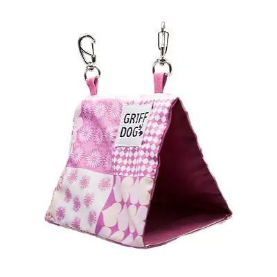 Casa Griff Dog para Aves Fêmeas Rosa