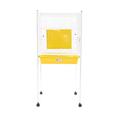 Viveiro Monaco Mini Malha Fina para Pássaros Amarelo