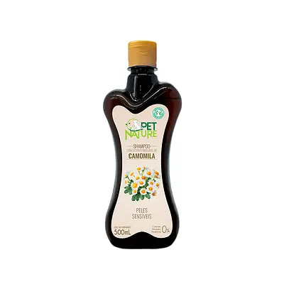 Shampoo PetNature Peles Sensíveis para Cães e Gatos 500ml