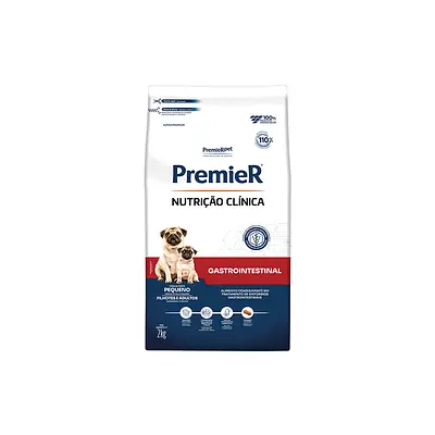 Ração Premier Nutrição Clínica Gastrointestinal para Cães de Pequeno Porte