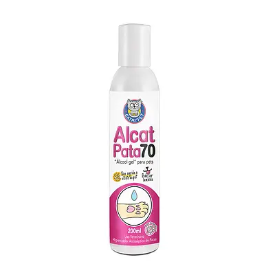 Álcool Gel Alcat Patas de Pets 200ml