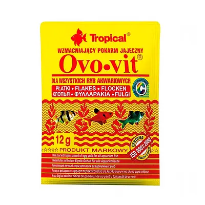 Ração Tropical Ovo Vit para Peixes