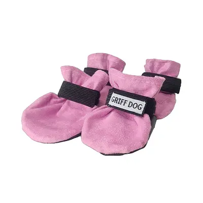 Sapatinho Griff Dog para Cães Rosa