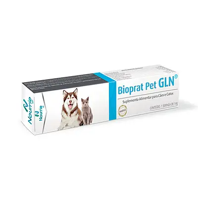 Probiótico Bioprat Pet GLN para Cães e Gatos 14g