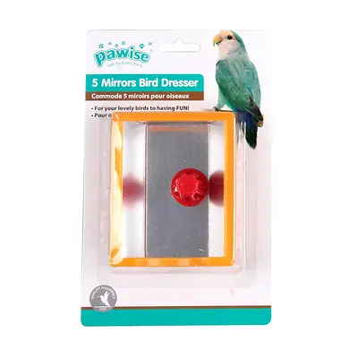 Brinquedo Pawise Cômoda com Espelho para Pássaros