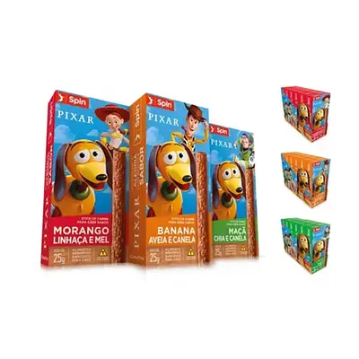 Petisco para Cães Toy Story Spin Pet Maçã/Chia/Canela - 25g