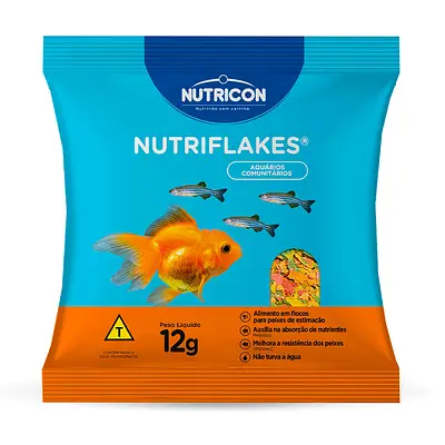 Ração Nutricon Nutriflakes para Peixes