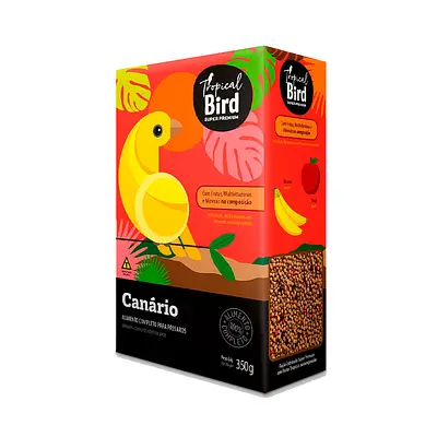 Ração Zootekna Tropical Bird para Canário 350g