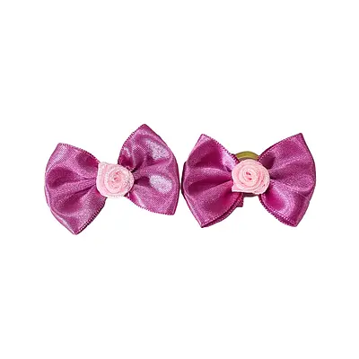 Pingente Lacinho Griff Dog Rosa Pequeno para Cães