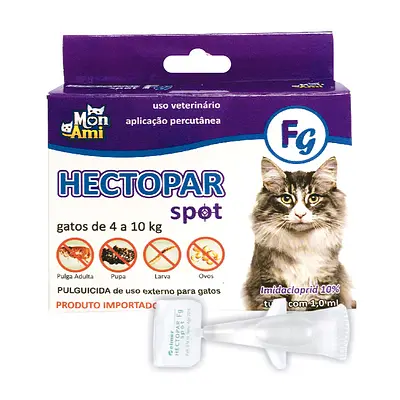 Hectopar Spot Fg para Gatos Acima de 4kg
