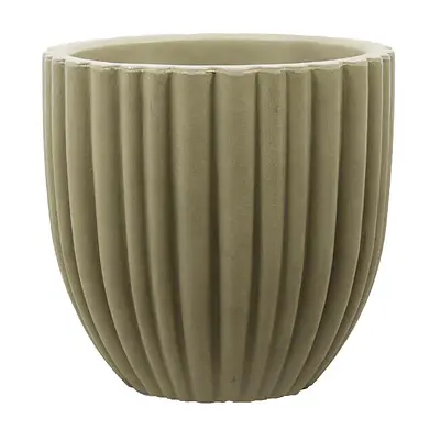 Vaso Vasart Cacau Camurça 40x40cm