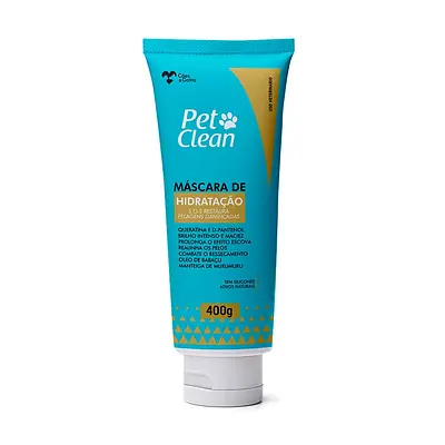 Máscara de Hidratação Pet Clean para Cães e Gatos 400g