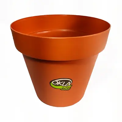 Vaso Okla Bari Eco Terracota para Jardim