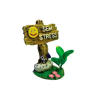 Enfeite Lester Placa sem Stress