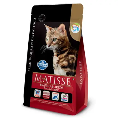 Ração Farmina Matisse Gatos Frango e Arroz 2kg