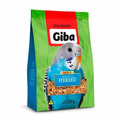 Alimento para Pássaros Giba Mix Periquito 500 g