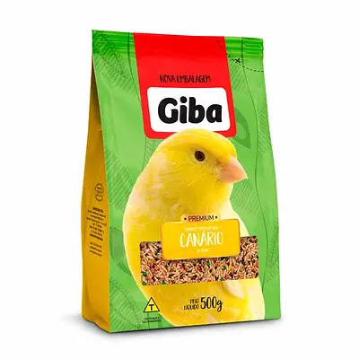 Alimento para Pássaros Giba Mix Canário 500 g