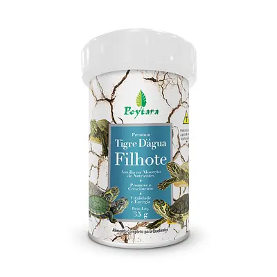 Alimento Poytara para Tigre d'Água Filhotes