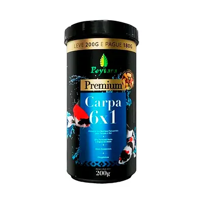 Alimento Poytara para Carpa 6x1