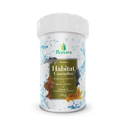 Alimento Poytara Habitat Cascudos