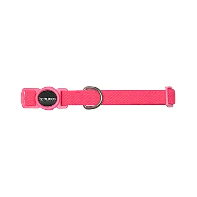 Coleira Tchucoo Cat Fluor Rosa para Gatos