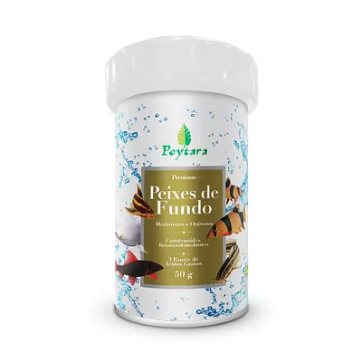 Alimento Poytara Peixes de Fundo