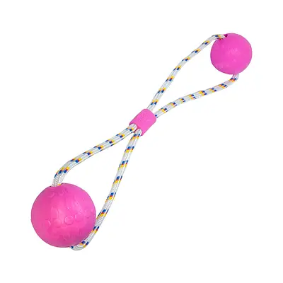 Brinquedo Truqys Duo Ball Pet Rosa - G