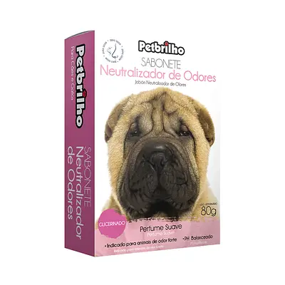 Sabonete Neutralizador de Odores Petbrilho 80g