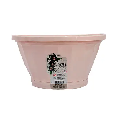 Vaso Uninjet de Parede com Prato Palha